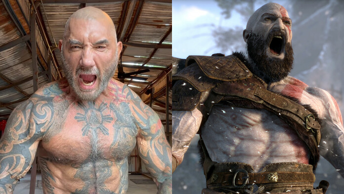 Dave Bautista inicia su entrenamiento para interpretar a Kratos