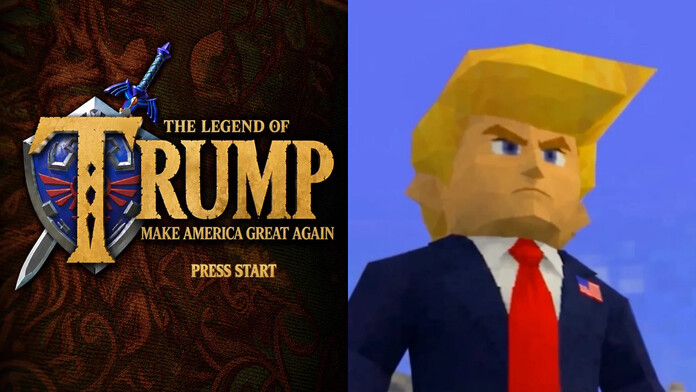 La Casa Blanca convierte a Donald Trump en Link para promocionarlo