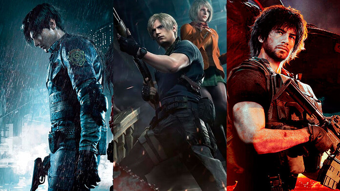 las portadas de Resident Evil 2, 3 Remake y Resident Evil 4 Remake