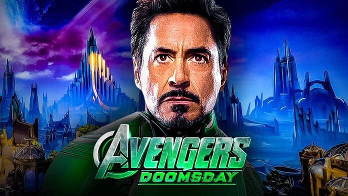 Logotipo de Avengers: Doomsday junto al reporte de una posible filtración completa en calidad 4K