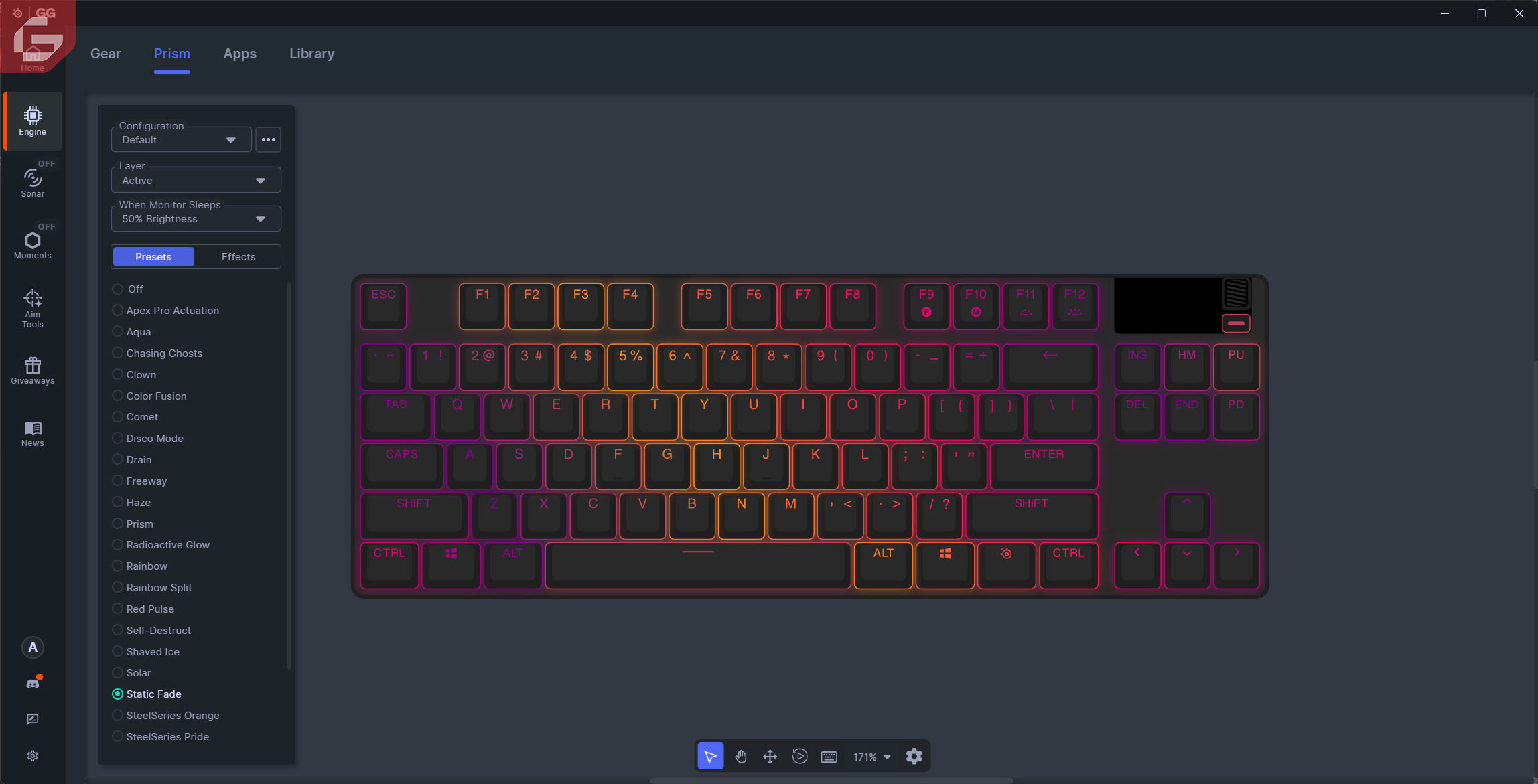 SteelSeries Apex Pro TKL Gen 3 LTD Cyber Review GamersRD10
