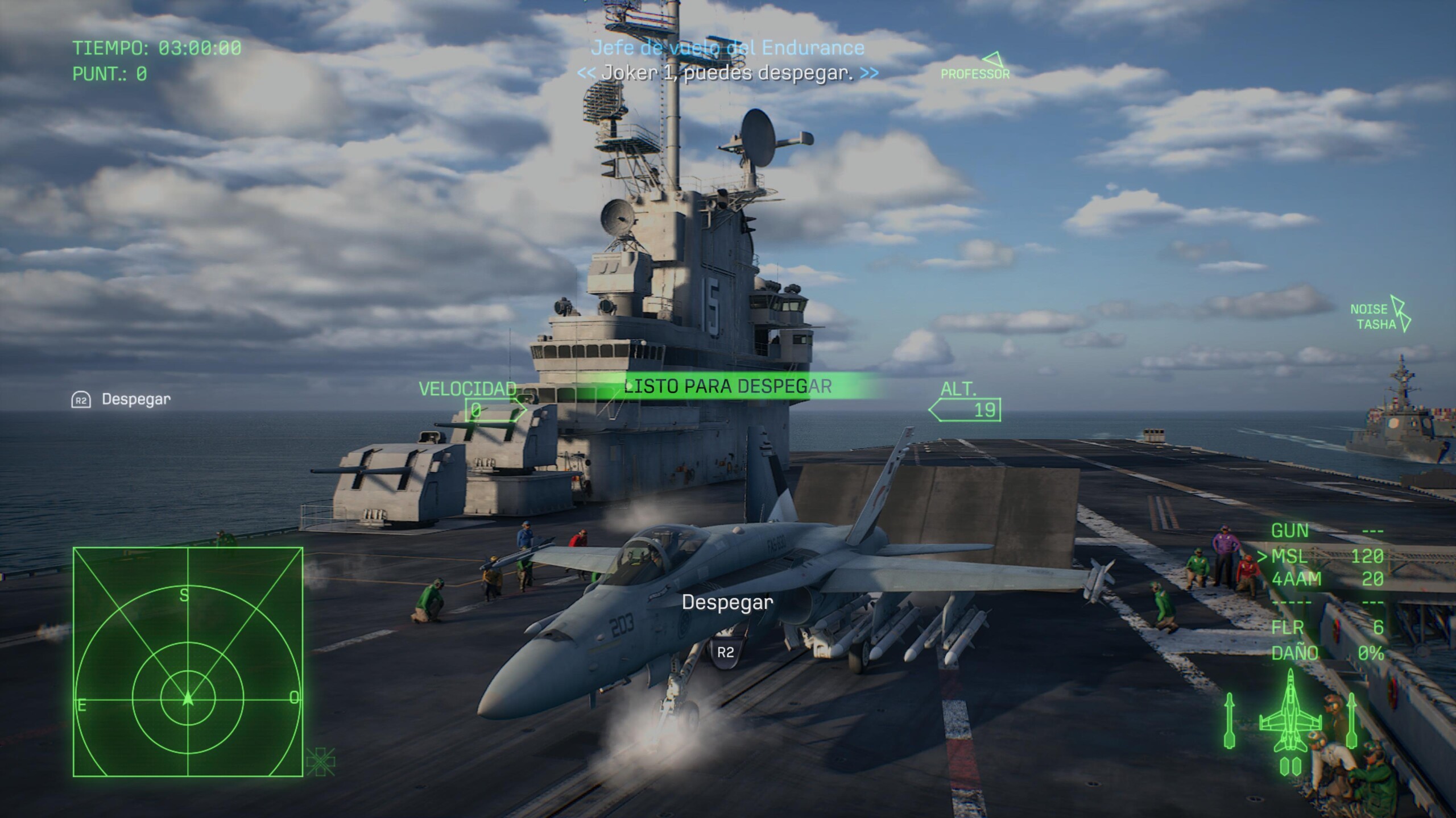 El portaaviones Endurance