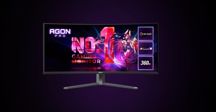 AOC AGON PRO AGP346UCSD Monitor gaming AOC AGON PRO AGP346UCSD QD-OLED de 34 pulgadas y 360 Hz.