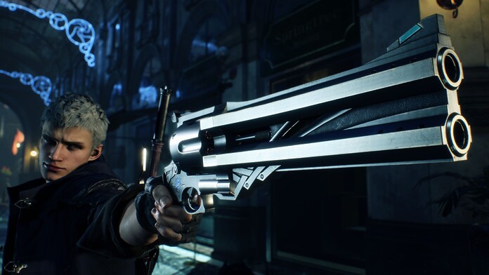 Nero en una escena de Devil May Cry junto al rumor sobre una sexta entrega de la saga
