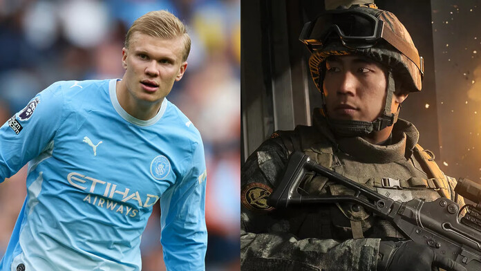 Erling Haaland y su confesión como camper en Call of Duty Erling Haaland durante una sesión de juego de Call of Duty Modern Warfare 4 junto al rapero Aitch