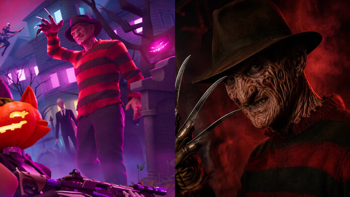 Freddy Krueger en Fortnite junto al debate en TikTok sobre su pasado en las películas