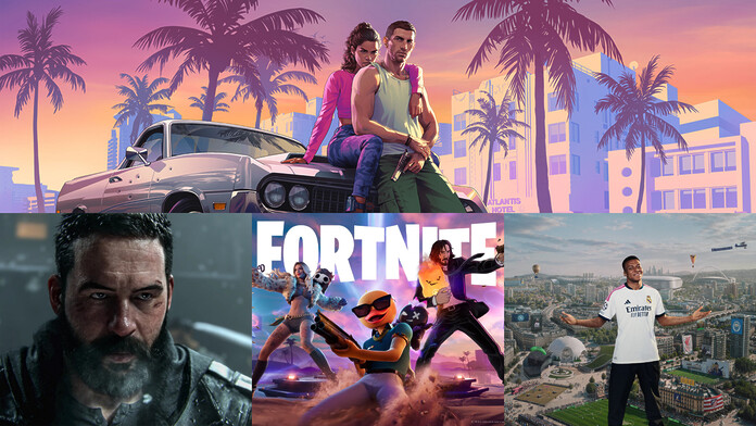 GTA VI dominando desde títulos como Call of Duty, Fortnite y EA Sports FC.