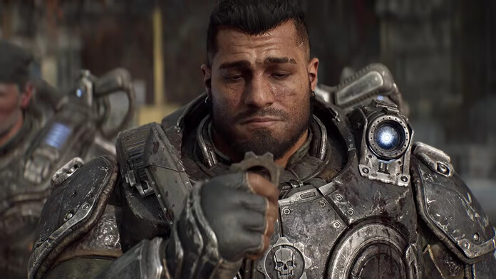 Soldado de Gears of War: E-Day junto a las bajas ventas del juego