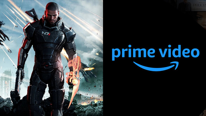 La serie de Mass Effect en Amazon y el cierre de BioWare Ilustración del universo de Mass Effect junto a los logotipos de Amazon MGM Studios
