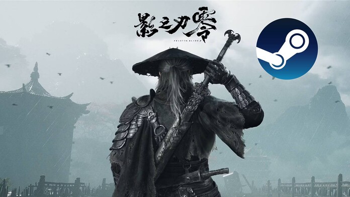 Phantom Blade Zero y su récord de jugadores en Steam Soul, protagonista de Phantom Blade Zero, junto al logo de Steam