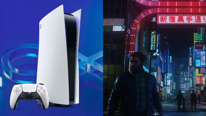 Consola PlayStation 5 estándar junto al anuncio de QSSR, la nueva tecnología de reescalado por IA de Sony