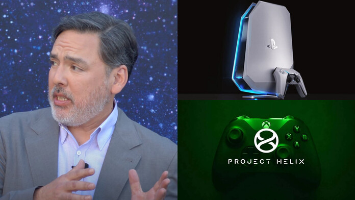 Shawn Layden junto a las PlayStation 6 y Project Helix, en el contexto de sus declaraciones sobre el precio de la próxima generación