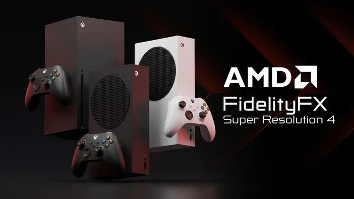 AMD y Xbox junto a la consola Xbox Series X, la portátil ROG Xbox Ally X y la mención a FSR 4.1