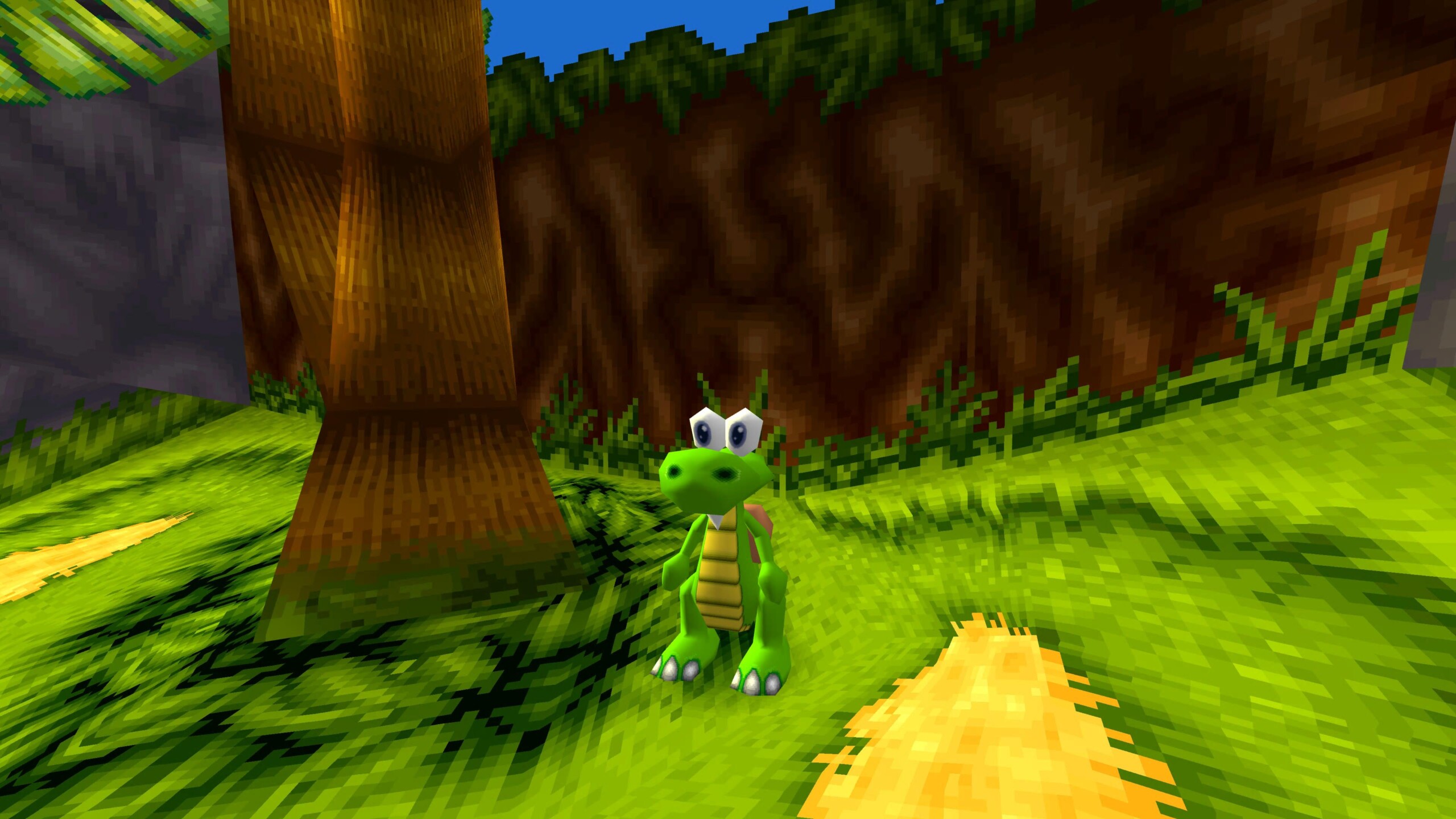 Material de archivo e ilustraciones del desarrollo de Croc 2: Kingdom of the Gobbos