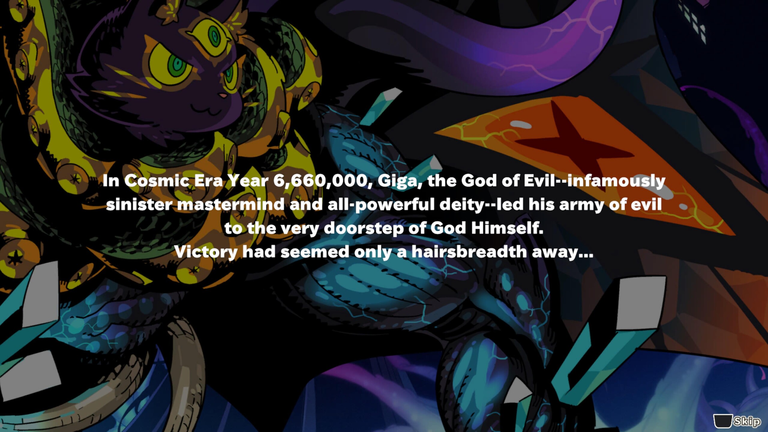 Giga Super Death, el demonio protagonista de Demons' Night Fever