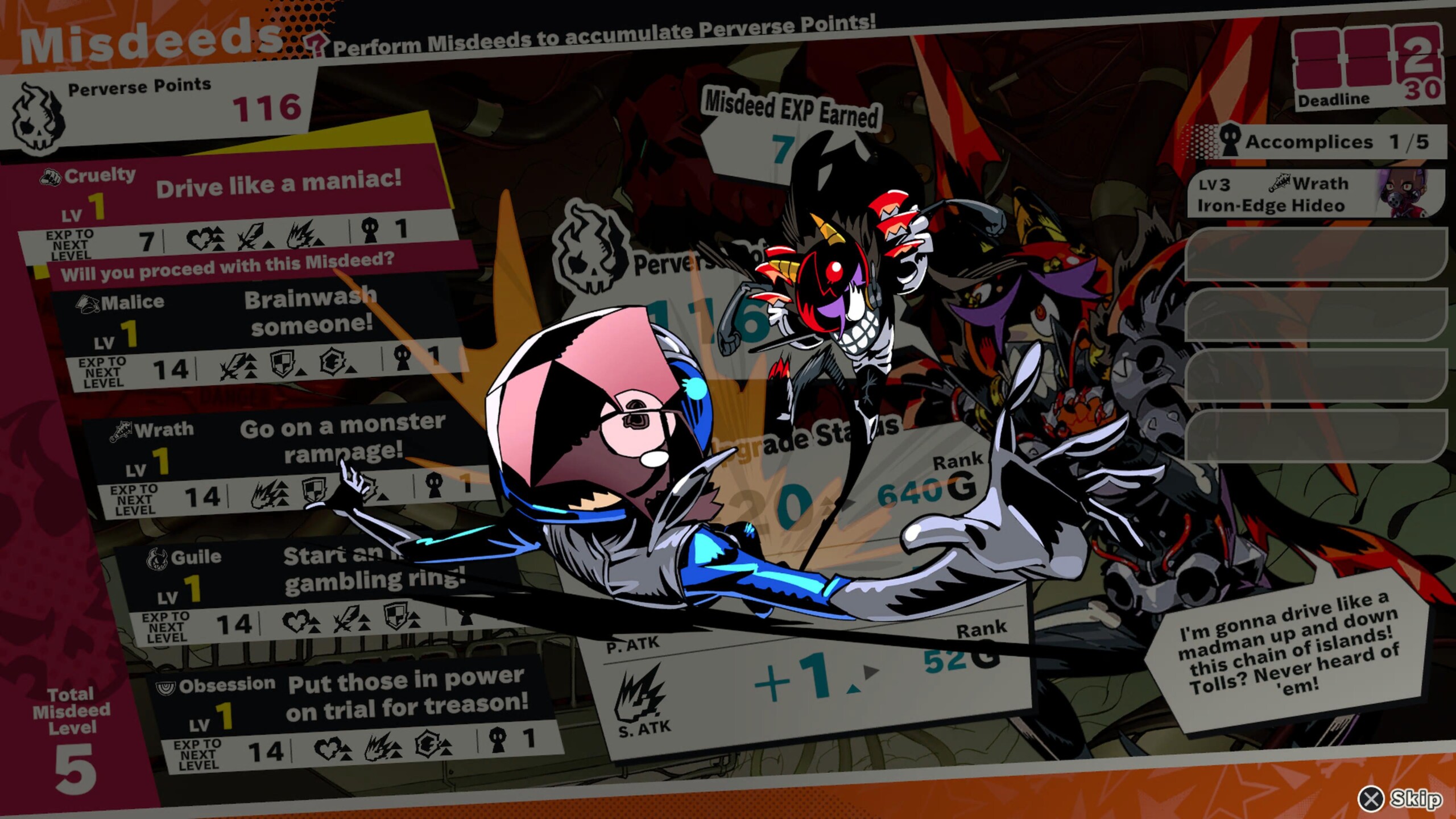 Killshiro Katanaka en Demons' Night Fever