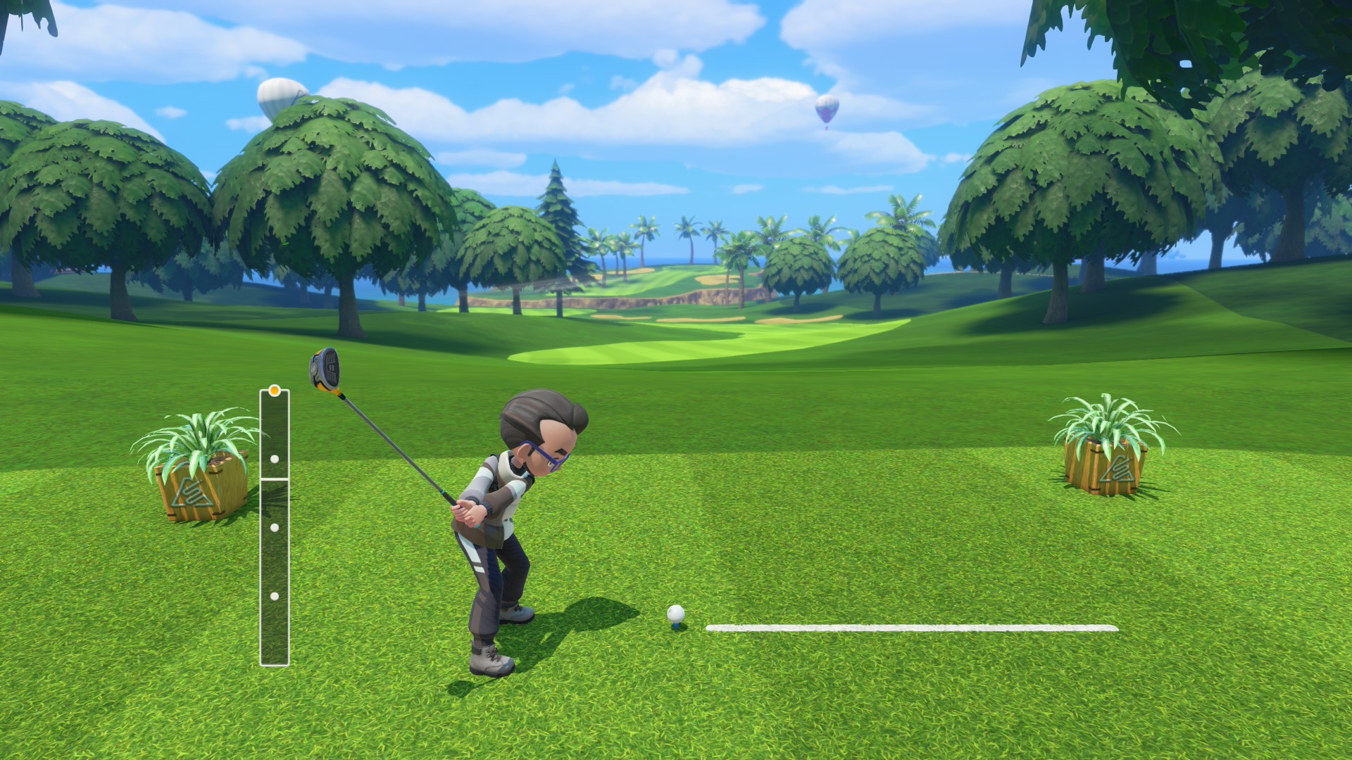 Varios jugadores disfrutan de Nintendo Switch Sports Resort