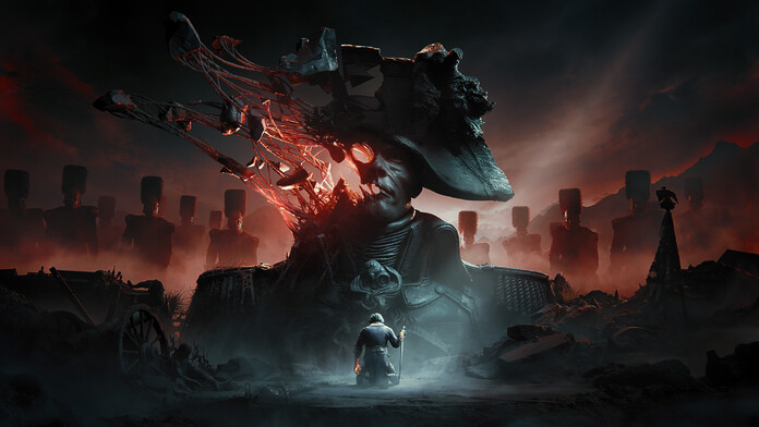 Valor Mortis en PS5 durante un combate contra un enemigo sobrenatural
